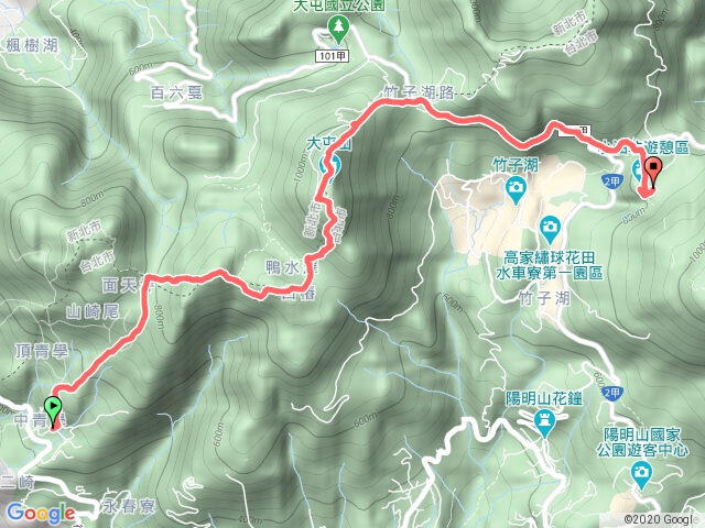 20200813 陽明山 西邊大縱走