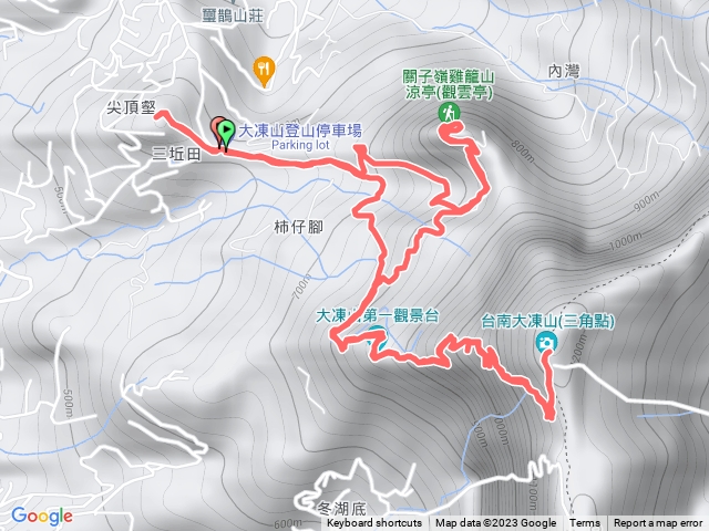 2023.10.22   台南大凍山、雞籠山、黃牛山