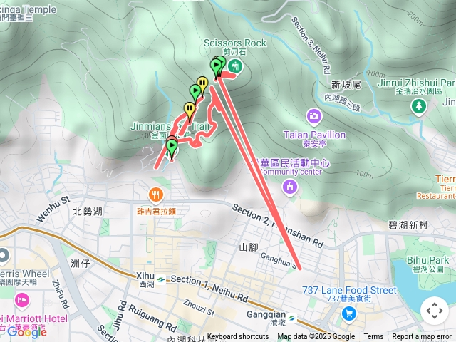 金面山步道
