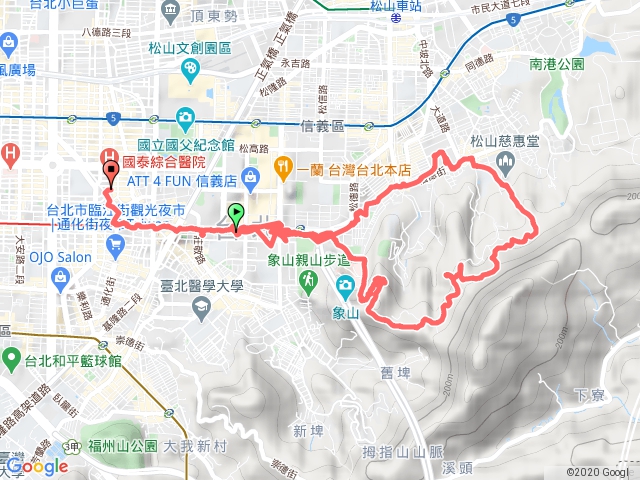 20191116 台北 四獸山