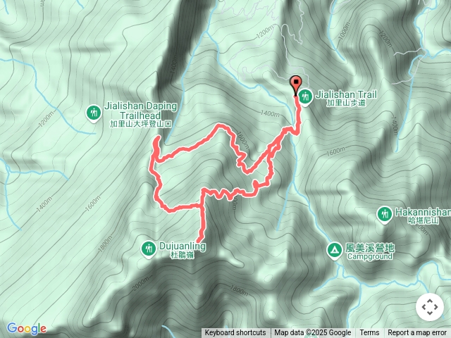 加里山(鹿場上)
