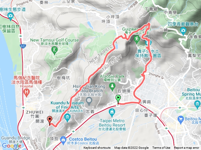 貴子坑-忠義山-藝術大學