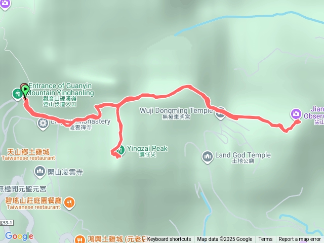 占山步道-鷹仔尖