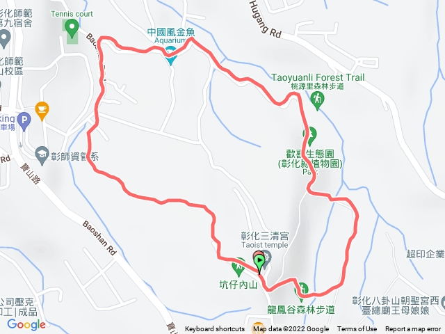 20221018＿彰化市龍鳳谷森林步道