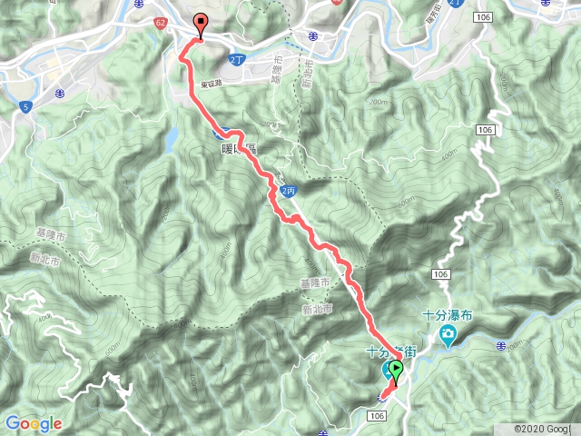 淡蘭古道中路～暖東舊道(十分車站-暖暖車站)1091001