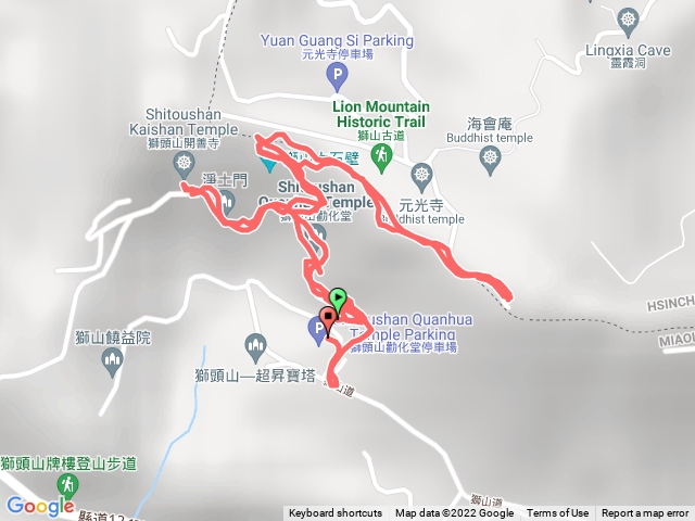 獅頭山步道