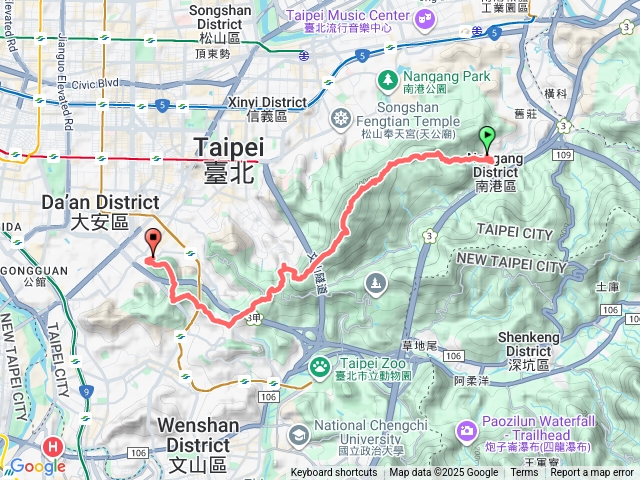 台北大縱走第六段