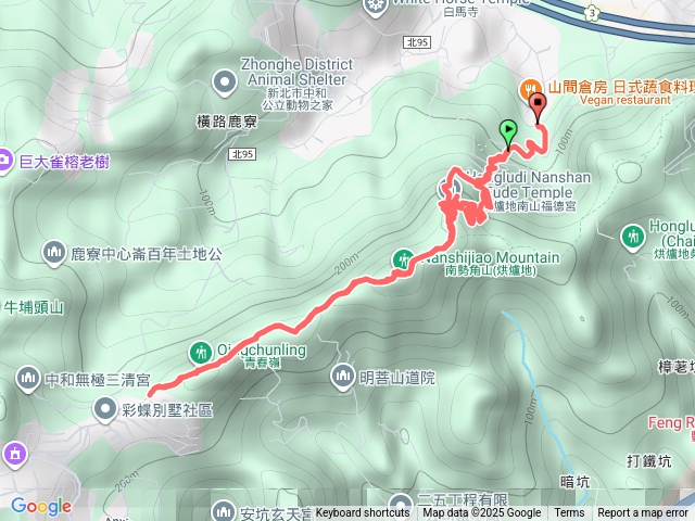 烘爐地山從南山路天鳳宮上預覽圖