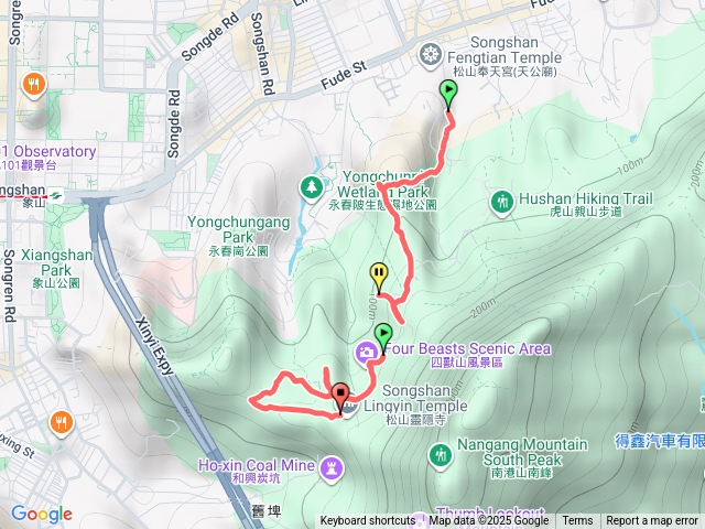 三獸山切到拇指山預覽圖