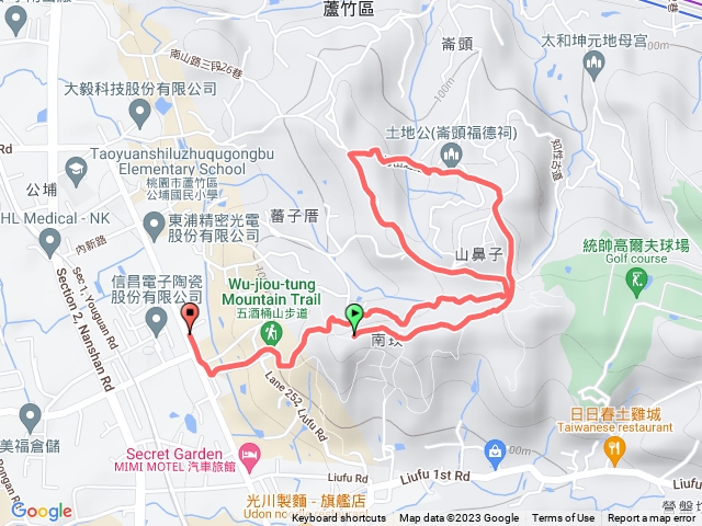 桃園五酒桶山步道