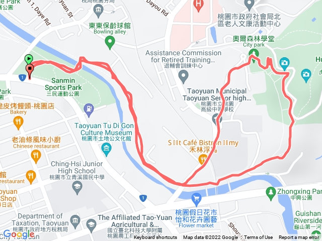 三民公園+虎頭山