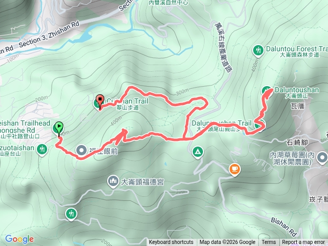 大崙頭尾山步道預覽圖