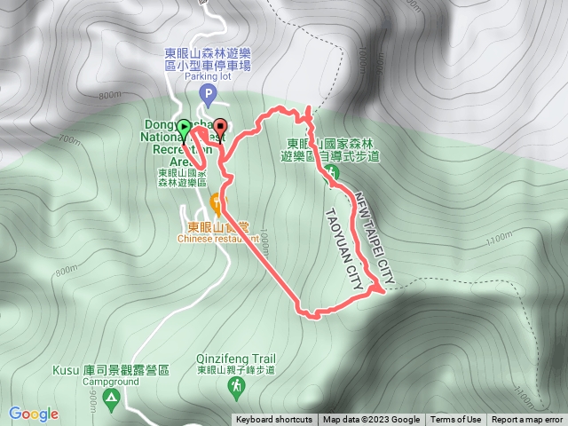 東眼山自導式步道景觀步道