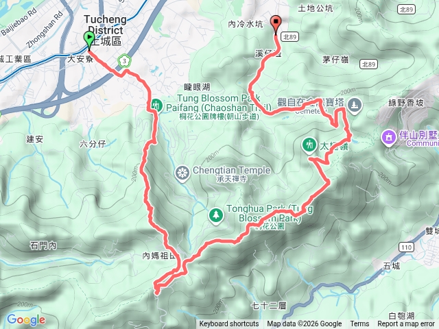 土城四秀(三粒半+天山上(含火焰山)+五城山+太極嶺)預覽圖