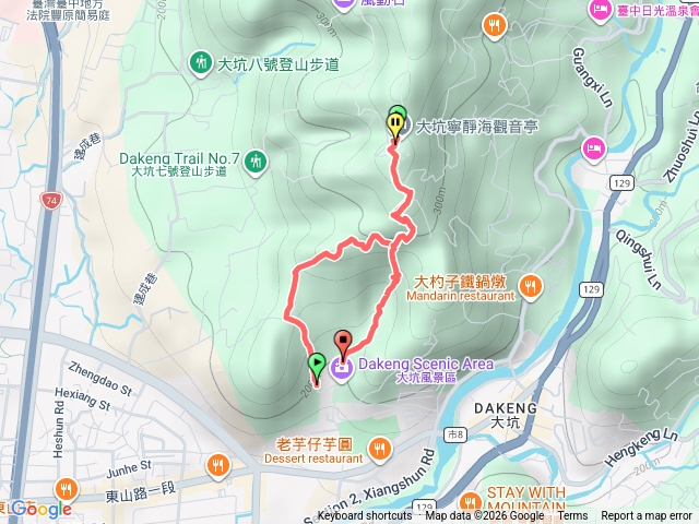 大坑9號夜爬預覽圖