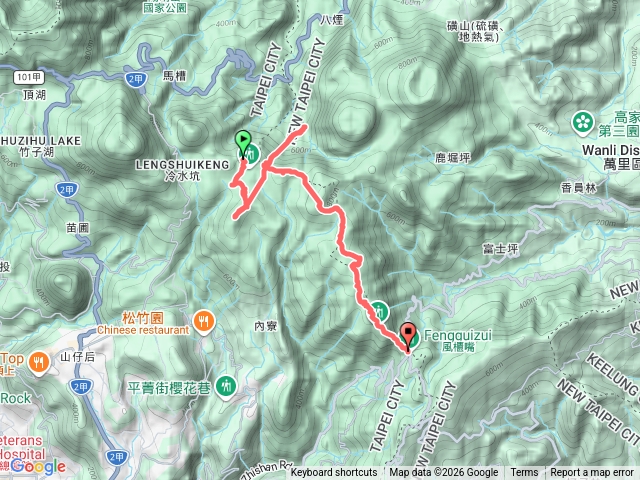 擎天崗環形步道-金包里古道-頂山石梯嶺步道預覽圖