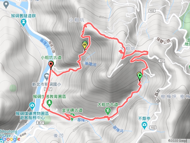 瑞芳大小粗坑古道O型