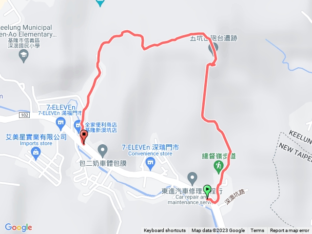 五坑山 總督嶺