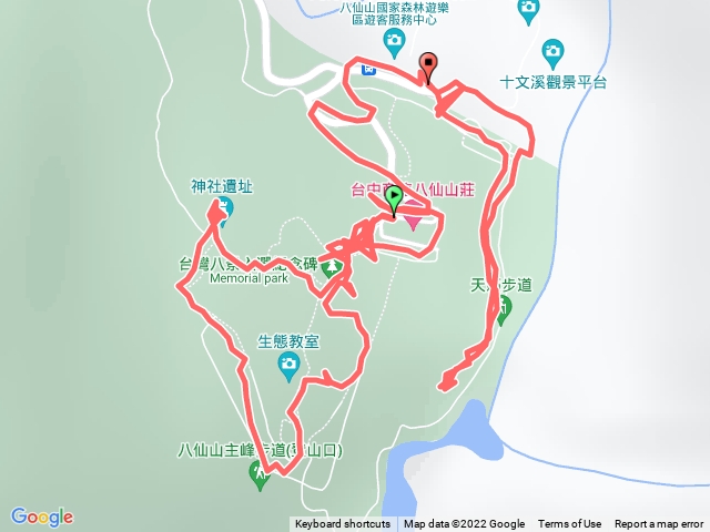 八仙山森林遊樂區散步