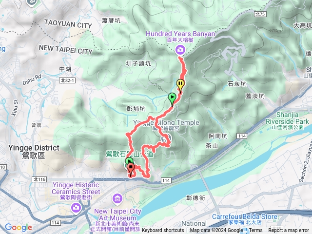 鶯歌石登山步道