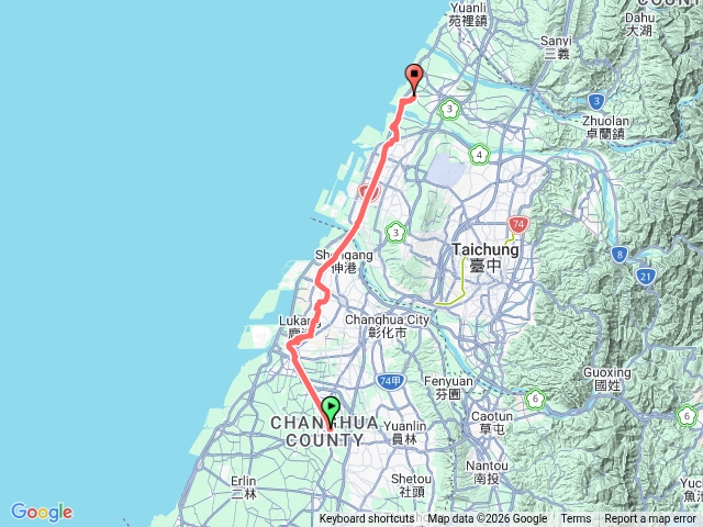 白沙屯進香彰化溪湖到台中大安