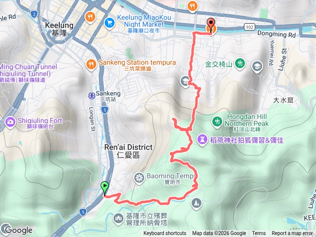 紅淡山（A2至A1)順訪蒟蒻冰預覽圖