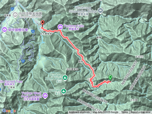 20251017八大秀D4 (中央金礦山屋-八通關大草原-八通關登山口