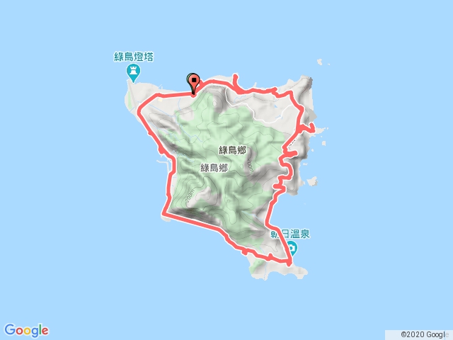 到綠島騎機車環島遊