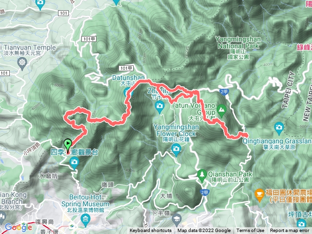 陽明山14連峰
