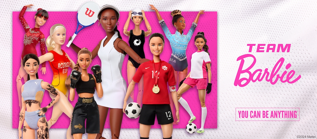 【話題】芭比推出全新 Team Barbie 系列 鼓勵女性運動員 致敬那些打破障礙的女性