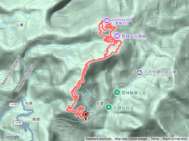石壁北天宮走雲嶺之丘預覽圖