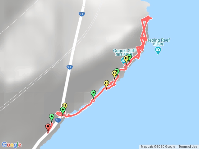 一元鈔票上的象鼻岩?姑姑子斷崖