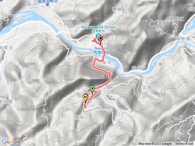 馬胎、南坪古道  內灣