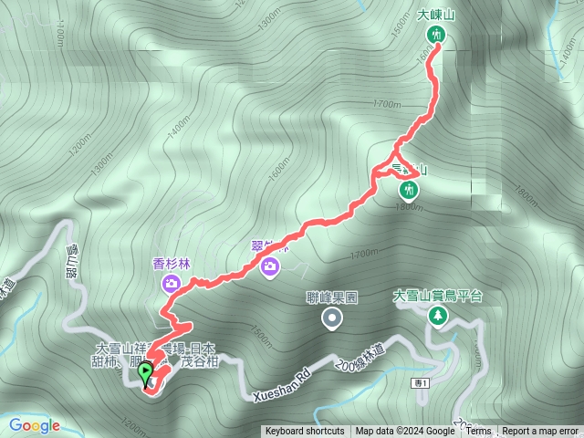 長壽山連走大崠山20241019預覽圖