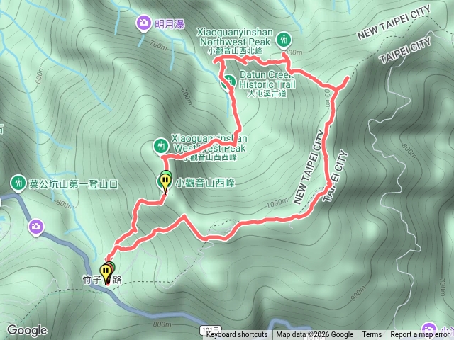 小觀音山大O繞(少清風嶺）預覽圖