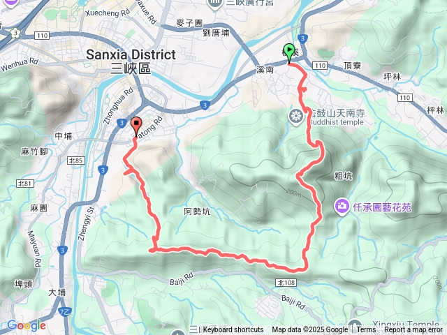 溪南尖 主公山 王公坑山預覽圖