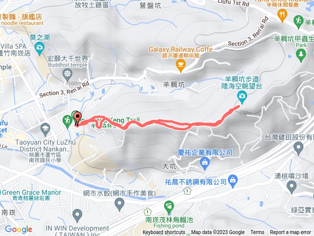 羊稠村森林步道