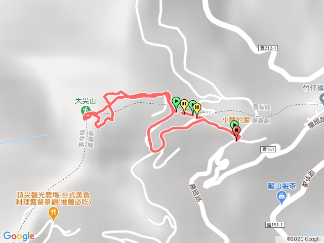 好美的茶山路線