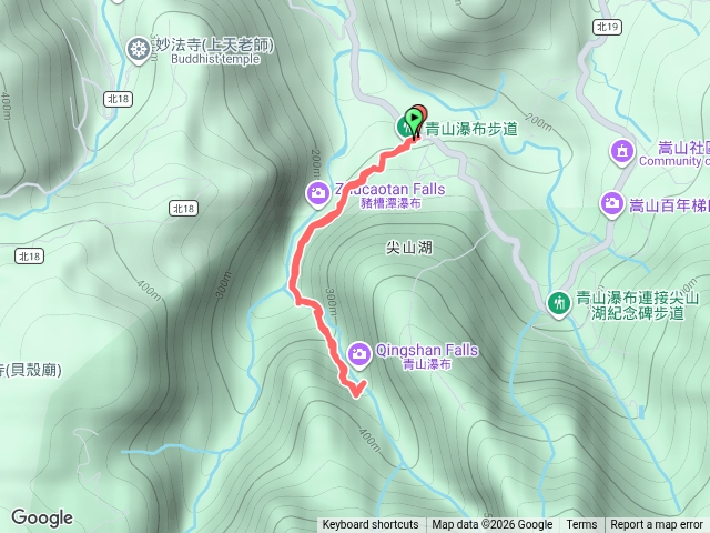 青山瀑布預覽圖