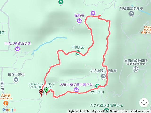 大坑步道六上七下