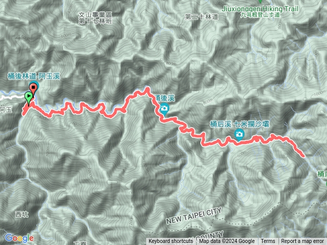 2024-07-13桶后林道+桶后越嶺步道