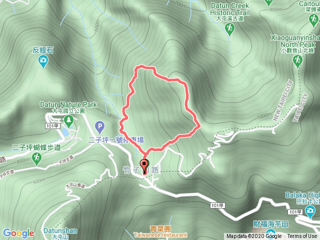 鞍部-小觀音山西北峰-鞍步