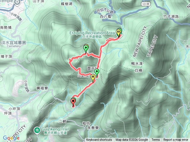 清天宮-二子坪-面天山-向天山