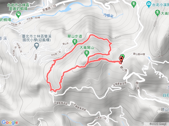 大崙頭尾山-燕溪古道-翠山步道