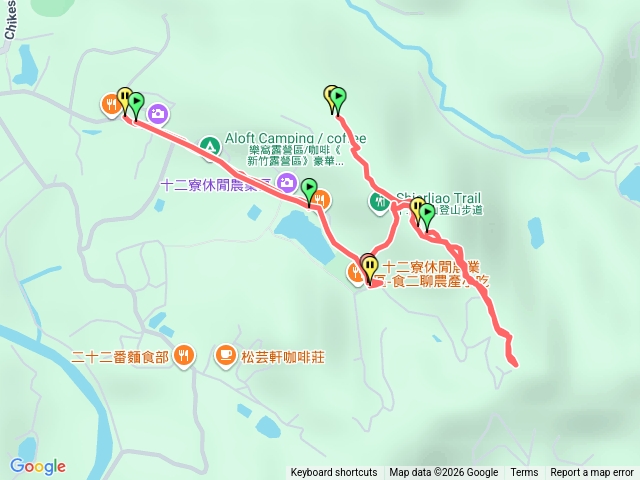 十二寮登山步道預覽圖