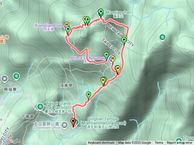 面天山、向天山、向天池預覽圖