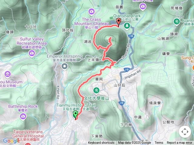 水管路-紗帽山-横嶺古道