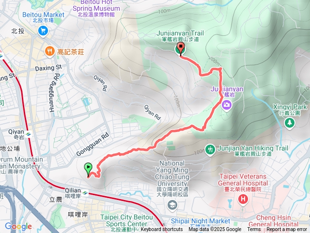 軍艦岩親山步道