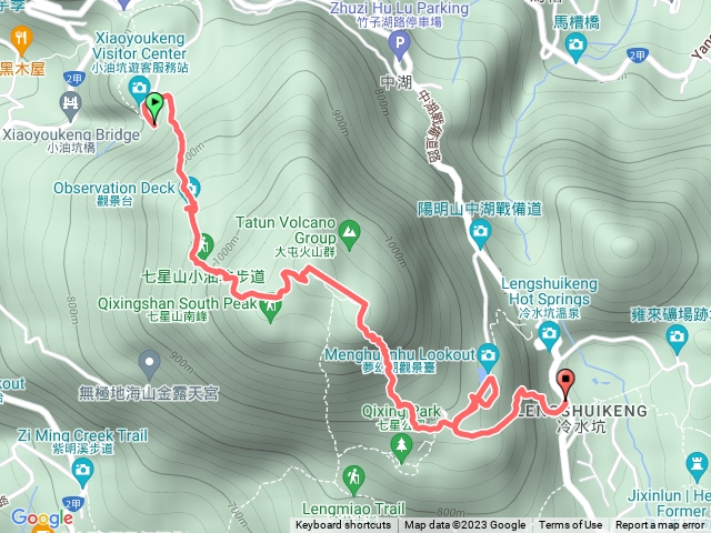 七星山主東峰(小油坑進-冷水坑下）