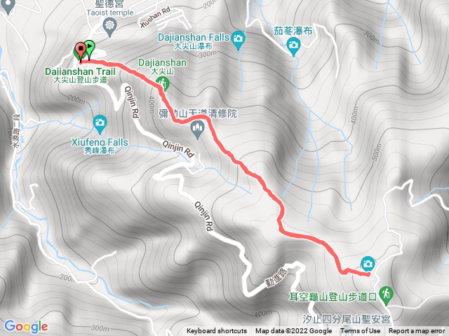 大尖山 四分子尾山